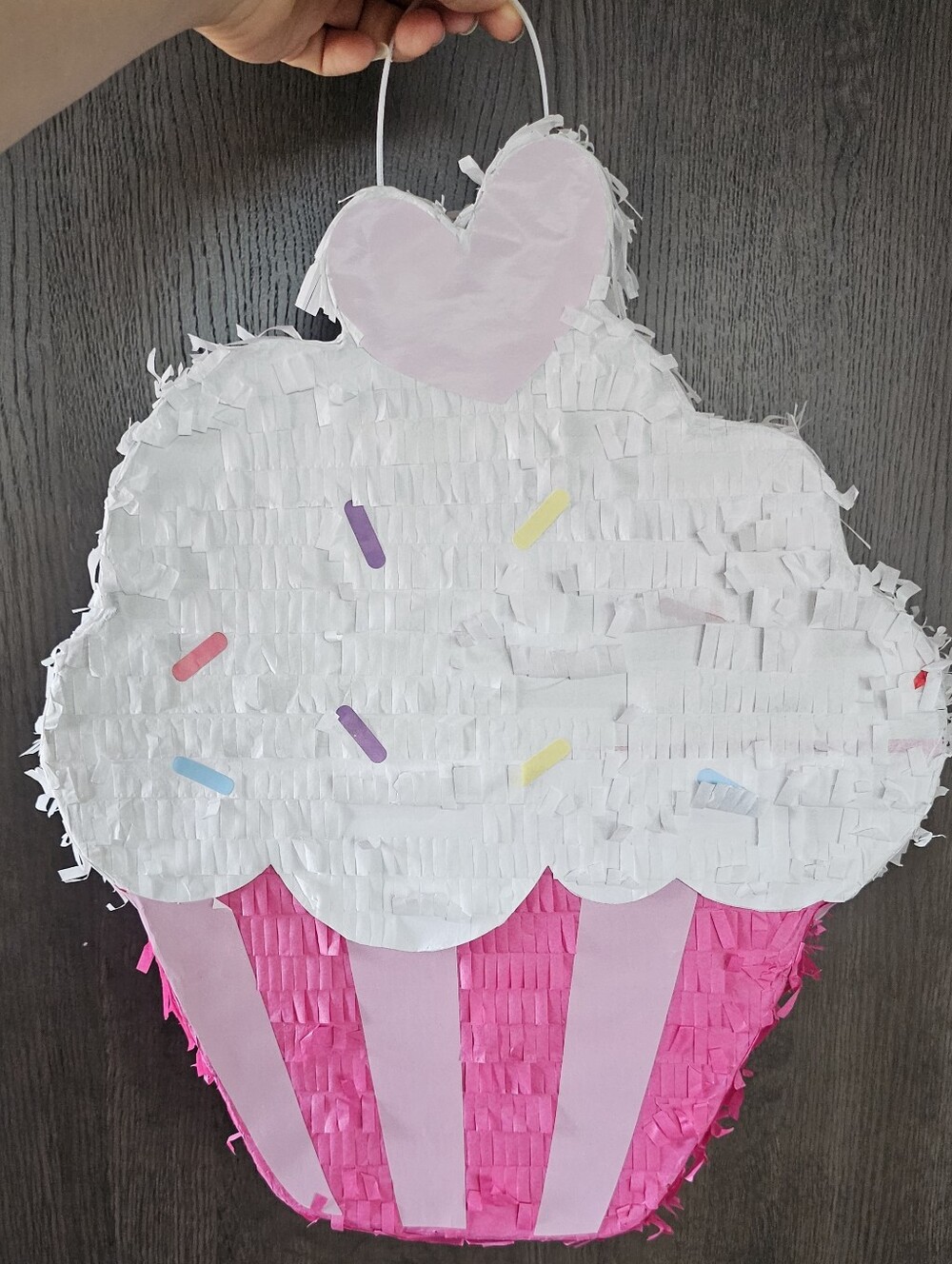 Cupcake Pinata, 15inches Tall 3 Inches Wide, Birthday Party,